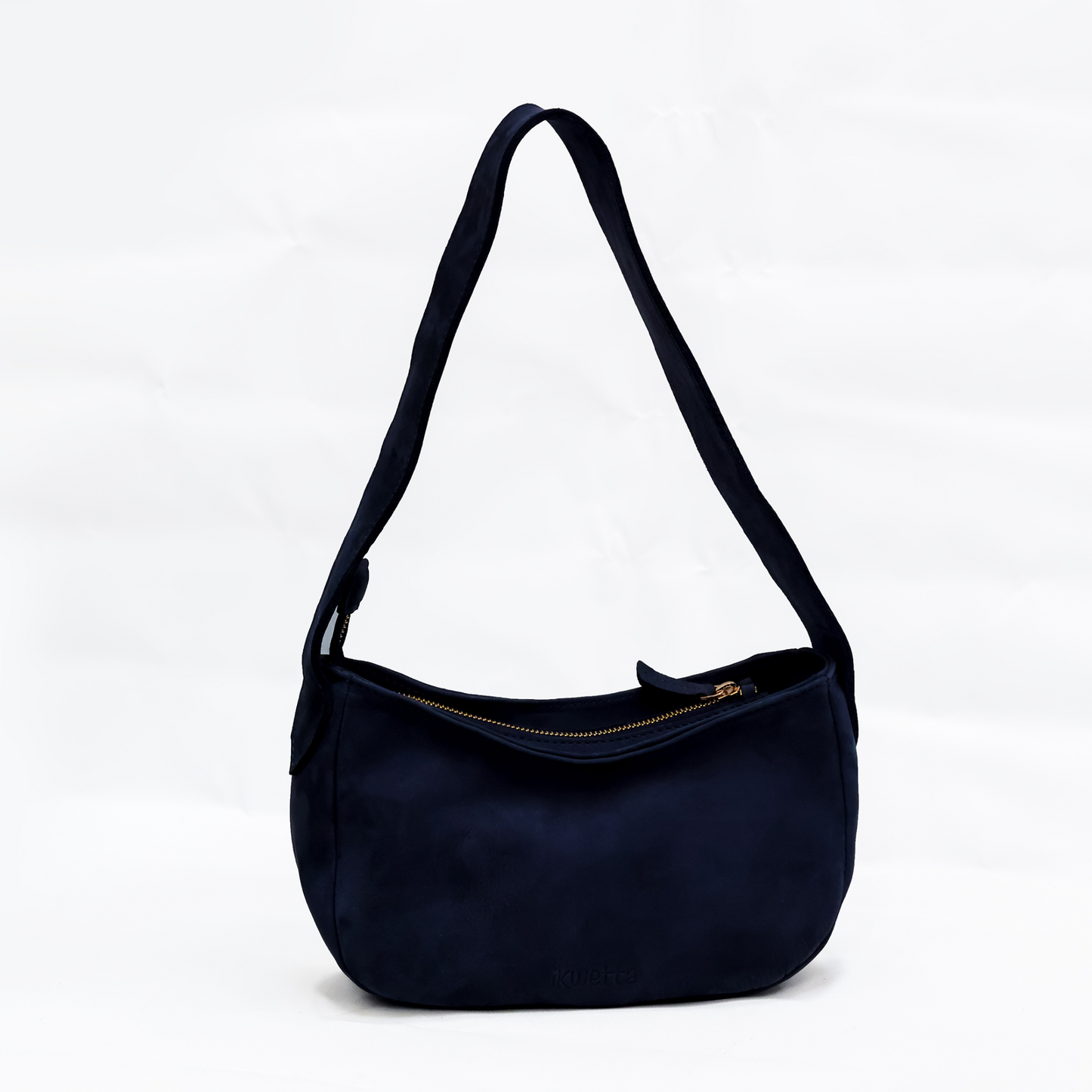 Kara bag in Navy hunting suede